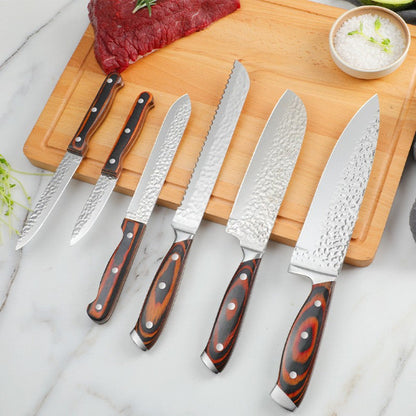 set de couteaux de cuisine 15 pièces