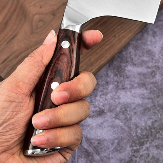 set de couteaux de cuisine manche forge