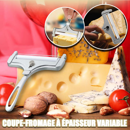 trancheuse a fromage acier reglable